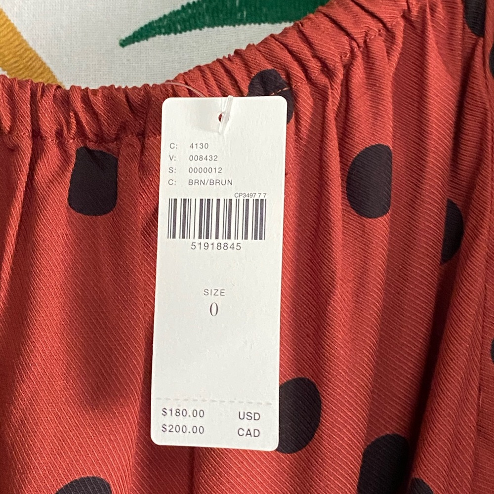 New Polka Dot Maxi Dress Anthropologie - Picture 7 of 8